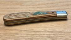 Great Eastern Cutlery GEC Farm & Field 930126L "Wood Chipper" Heart Pine Wood Covers