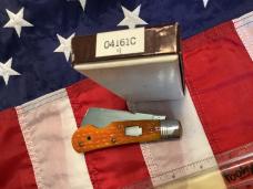 Schatt & Morgan Big Ole Cotton Sampler w/ Wowzer Orange'ish Yellow Bone Handles -NOS & NM