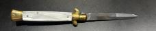 Vintage ‘90s Italian SKM 9” Pearlex Stiletto