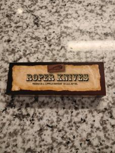 Roper Knifes Smooth Pink Sky Bone Little Peanut Pocket Knife NIB