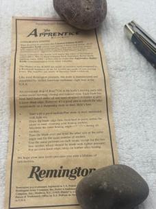 Remington 2002 Made In USA Bullet Knife R295T The Apprentice NIB