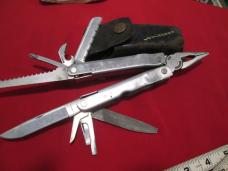 VTG LEATHERMAN USA Super Tool Multi  200 w/ Original Leather Sheath