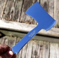 Unused Case's Tested XX Interchangeable hatchet, knife with stag handle & hand tooled sheath1935-40