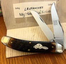 NORTHFIELD PEACH SEED BONE "BEAVER SHIELD"