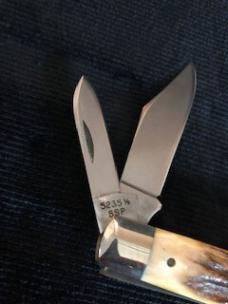 Case 5235 1/2 SSP 10-Dot Stag Pocket Knife from Collector's Set 75th Anniversary 1905-1980 