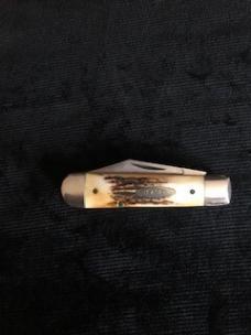 Case 5235 1/2 SSP 10-Dot Stag Pocket Knife from Collector's Set 75th Anniversary 1905-1980 
