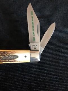 Case 5235 12 SSP 10-Dot Stag Pocket Knife from Collectors Set 75th Anniversary 1905-1980 