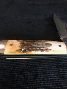 Case 5235 1/2 SSP 10-Dot Stag Pocket Knife from Collector's Set 75th Anniversary 1905-1980 