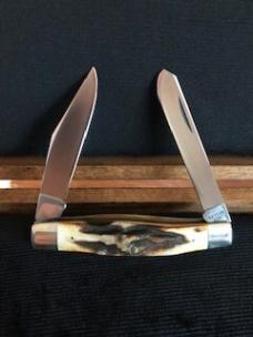 Case 5275 SP SSP 10-Dot Stag Pocket Knife from Collector's Set 75th Anniversary 1905-1980 