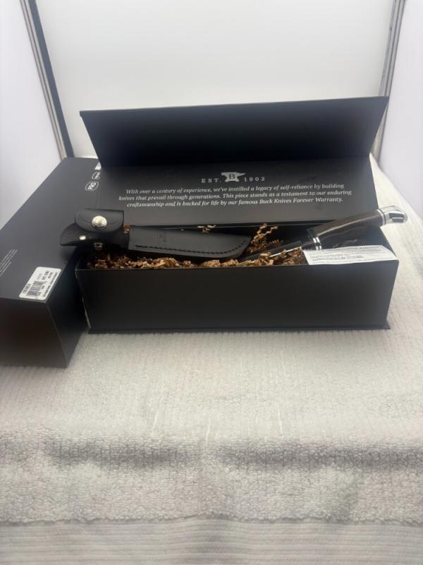 Buck 2024 USA 105GRS1-B Pathfinder Pro Fixed Blade With Sheath New In Box Buck 2024 USA 105GRS1-B Pathfinder Pro Fixed Blade With Sheath New In Box