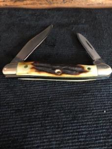 Case 52109X SSP 10-Dot Stag Pocket Knife from Collector's Set 75th Anniversary 1905-1980 