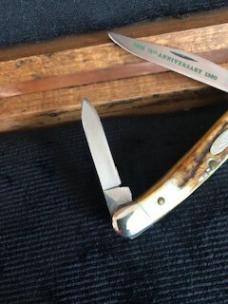 Case 52109X SSP 10-Dot Stag Pocket Knife from Collector's Set 75th Anniversary 1905-1980 