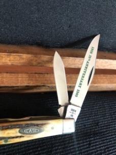 Case 5244 SSP 10-Dot Stag Pocket Knife from Collector's Set 75th Anniversary 1905-1980 