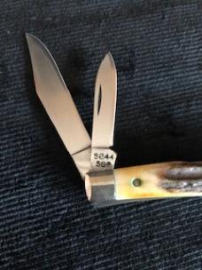 Case 5244 SSP 10-Dot Stag Pocket Knife from Collector's Set 75th Anniversary 1905-1980 