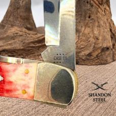 Case XX 31960 2023 Folding Hunter 2-Blade Carbon Steel Bone Handle w/Sheath NIB