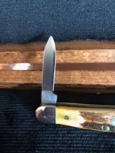 Case 5208 SSP 10-Dot Stag Pocket Knife from Collector's Set 75th Anniversary 1905-1980 