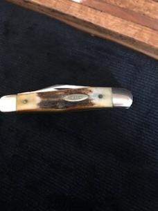 Case 5208 SSP 10-Dot Stag Pocket Knife from Collector's Set 75th Anniversary 1905-1980 