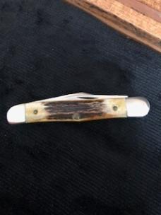 Case 5208 SSP 10-Dot Stag Pocket Knife from Collector's Set 75th Anniversary 1905-1980 