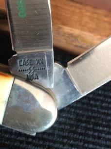 Case 5318 HP SSP 10-Dot Stag Pocket Knife from Collector's Set 75th Anniversary 1905-1980 