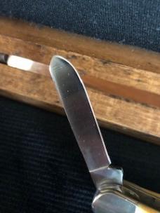 Case 5318 HP SSP 10-Dot Stag Pocket Knife from Collector's Set 75th Anniversary 1905-1980 