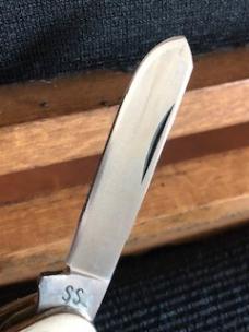 Case 5318 HP SSP 10-Dot Stag Pocket Knife from Collector's Set 75th Anniversary 1905-1980 
