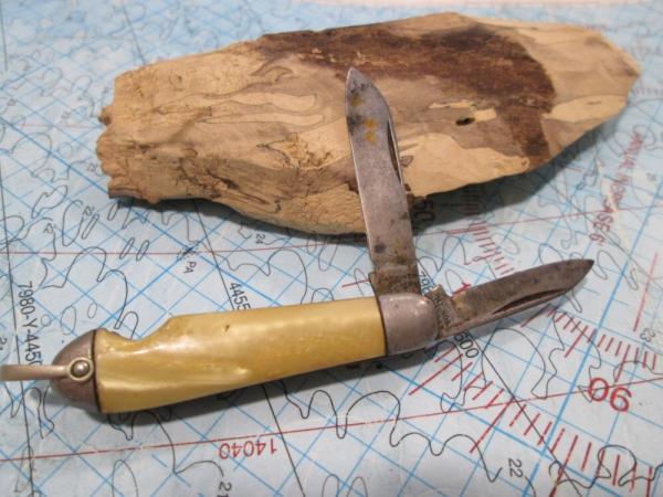 VTG HAMMER BRAND USA Small Tiny Easy Open EO Knife w/bail VTG HAMMER BRAND USA Small Tiny Easy Open EO Knife w/bail