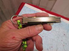 VTG KUTMASTER USA Girl Scouts Camp Utility Knife w/ bonus handmade paracord keyring 