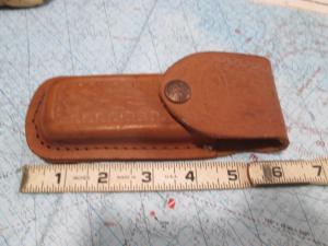 Large Leather CASE KNIVES SHeath - No Knife
