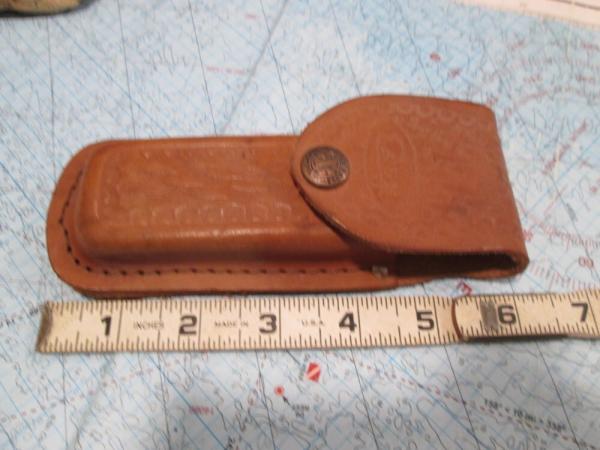Large Leather CASE KNIVES SHeath - No Knife Large Leather CASE KNIVES SHeath - No Knife