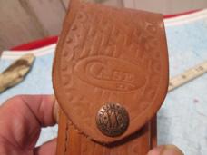 Large Leather CASE KNIVES SHeath - No Knife