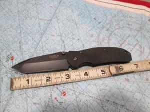 CAMILLUS Titanium Tanto Blade One Hand Open Pocket Clip Knife VG-10
