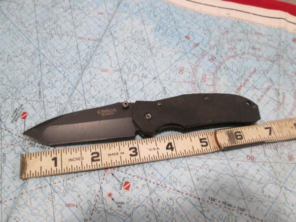 CAMILLUS Titanium Tanto Blade One Hand Open Pocket Clip Knife VG-10 CAMILLUS Titanium Tanto Blade One Hand Open Pocket Clip Knife VG-10