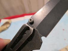 CAMILLUS Titanium Tanto Blade One Hand Open Pocket Clip Knife VG-10