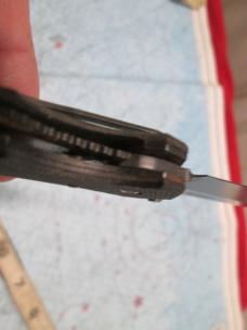 CAMILLUS Titanium Tanto Blade One Hand Open Pocket Clip Knife VG-10