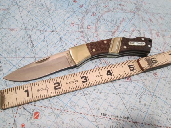 Modern Schrade Old Timer Lockback Knife 28OT Modern Schrade Old Timer Lockback Knife 28OT
