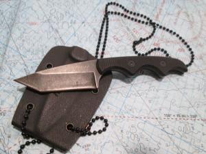 MTECH MT-673 Neck Knife Tanto Blade 