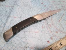 VTG BUCK (Script) USA 501 Lockback Knife (blade loss)