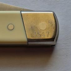 Vintage 1982 Schrade USA LB5 Bald Eagle Commemorative Lockback Knife CIB Box Sheath