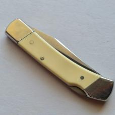 Vintage 1982 Schrade USA LB5 Bald Eagle Commemorative Lockback Knife CIB Box Sheath