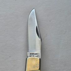 Vintage 1982 Schrade USA LB5 Bald Eagle Commemorative Lockback Knife CIB Box Sheath
