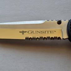 Cold Steel Gunsite II Folder 29GLTH Half-Serrated Tanto Zytel Lockback Knife NIB