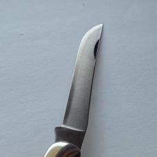 Vintage 1976 Schrade USA 260SC Scrimshaw American Eagle Folding Hunter Knife CIB