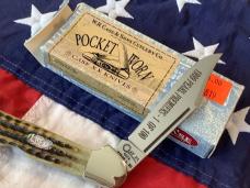 1 of 100! 1999 Case xx Copperlock (Mdl# 61549L SS) w/ Great Green Bone Handles +Abalone Shield -NOS