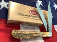 Case xx 1998 Slimline Trapper (Mdl# 52048 SS) w/ Super Stag Handles -NOS In orig box