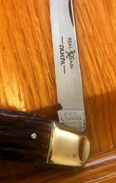 UNUSUAL SHEFFIELD TRAPPER RED STAG HANDLES