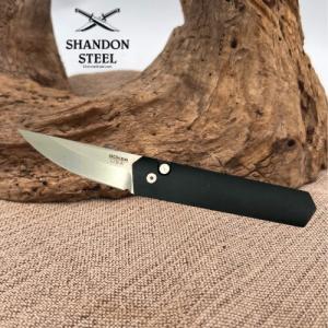 Boker Burnley Kwaiken Compact Automatic Knife Black (3" Stonewash) Pro-Tech