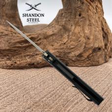 Boker Burnley Kwaiken Compact Automatic Knife Black (3" Stonewash) Pro-Tech