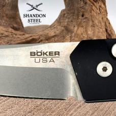 Boker Burnley Kwaiken Compact Automatic Knife Black (3" Stonewash) Pro-Tech