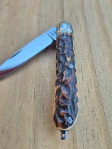 2 1/2" Custom Made Miniature Pocket Knife, Premium Stage