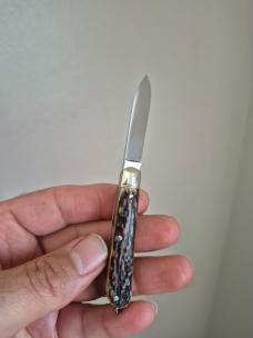 2 1/2" Custom Made Miniature Pocket Knife, Premium Stage